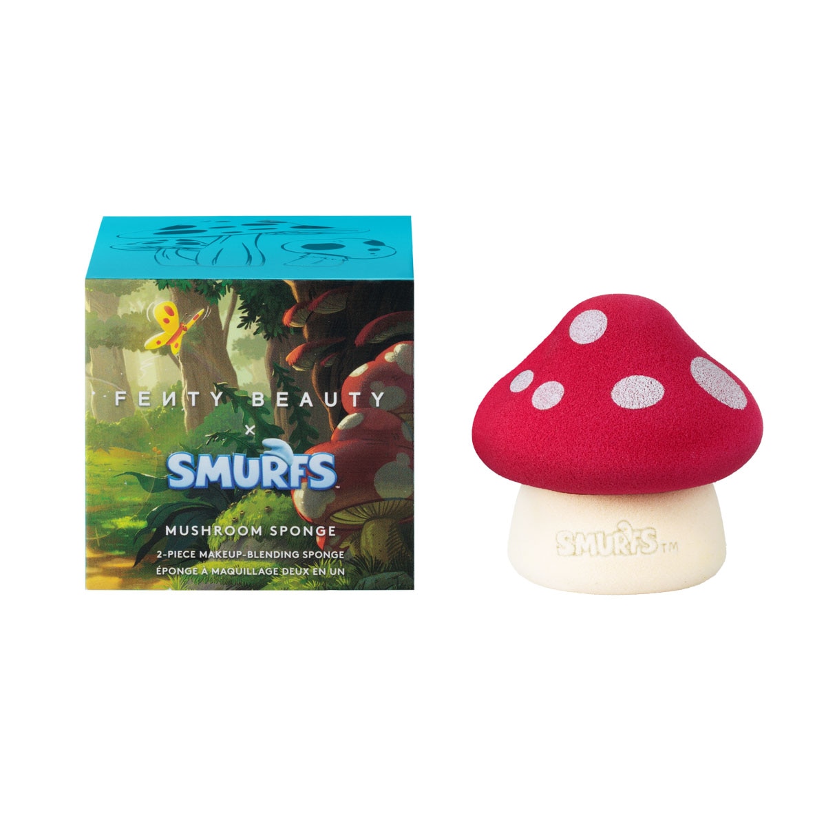 MUSHROOM MAKEUP SPONGE SMURFS EDITION (ESPONJA PARA MAQUILLAJE)